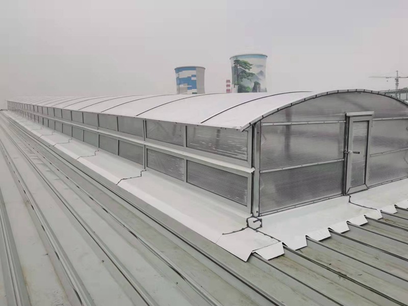 圆拱双层侧开天窗