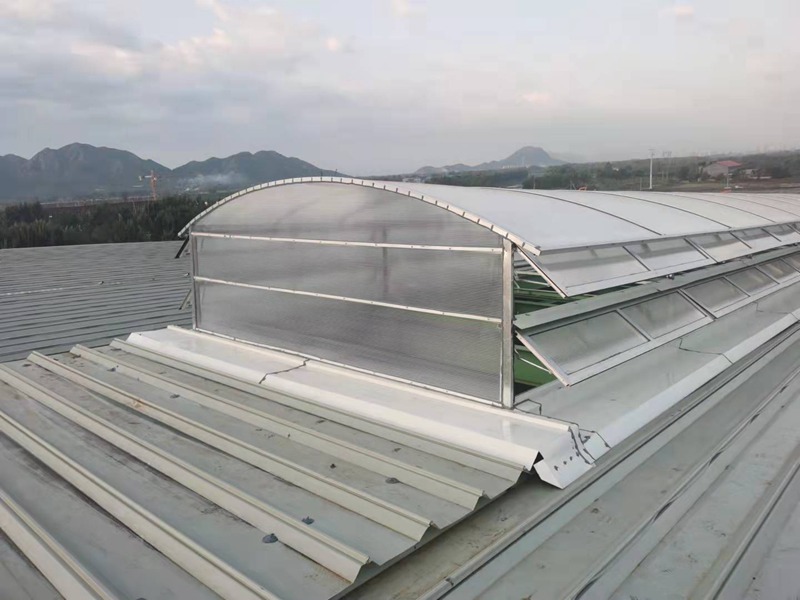 圆拱双层侧开天窗