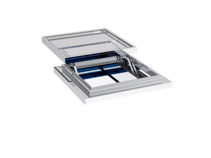 上升平移采光电动采光排烟窗